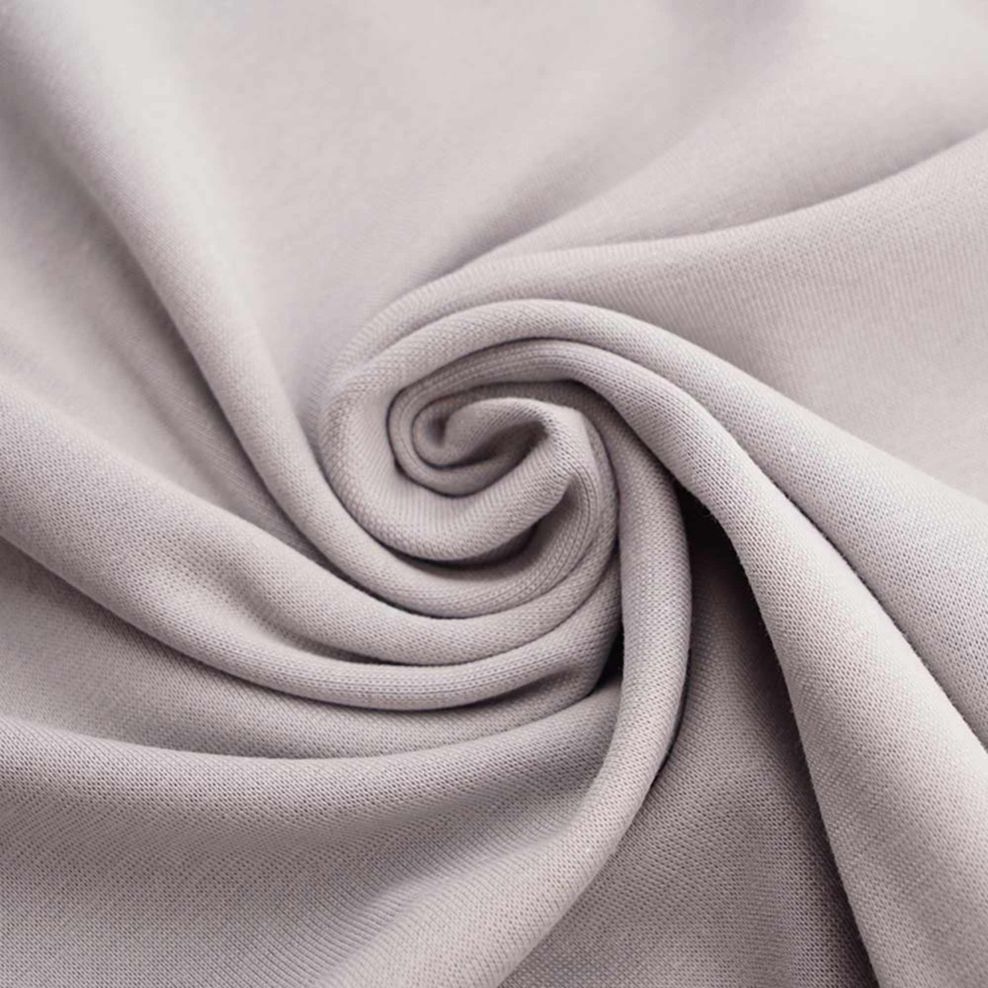 Bündchen (Bio) uni - grau